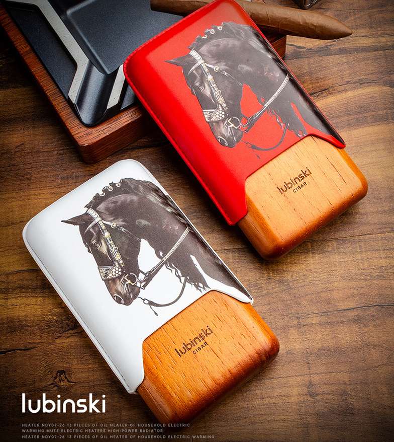 Bao da 3 điếu hình ngựa Lubinski YJA-50032