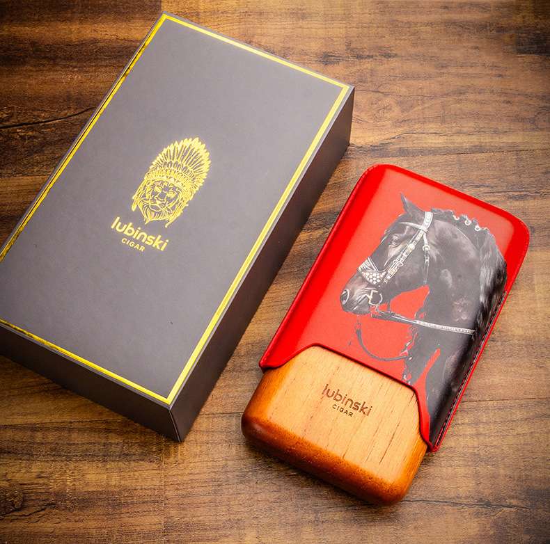 Bao da 3 điếu hình ngựa Lubinski YJA-50032