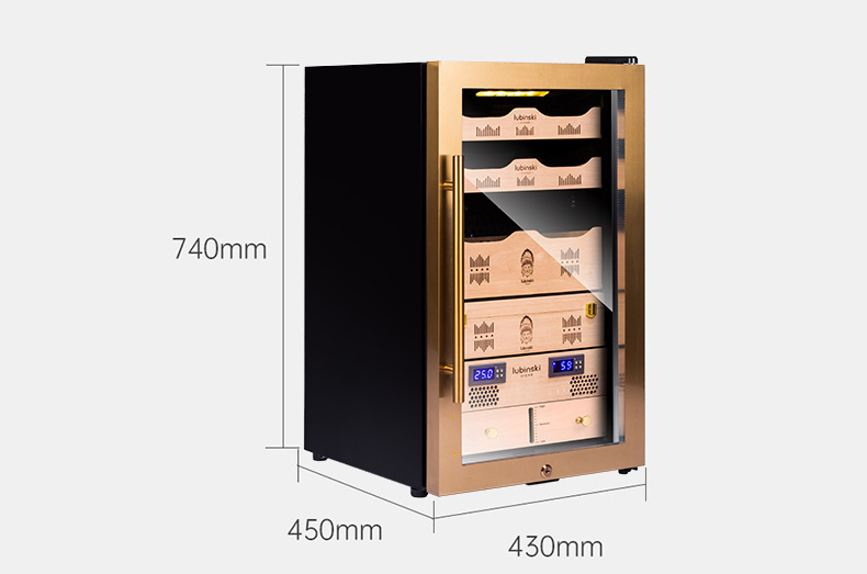 Tủ bảo quản xì gà gỗ Tuyết Tùng Lubinski LB7403