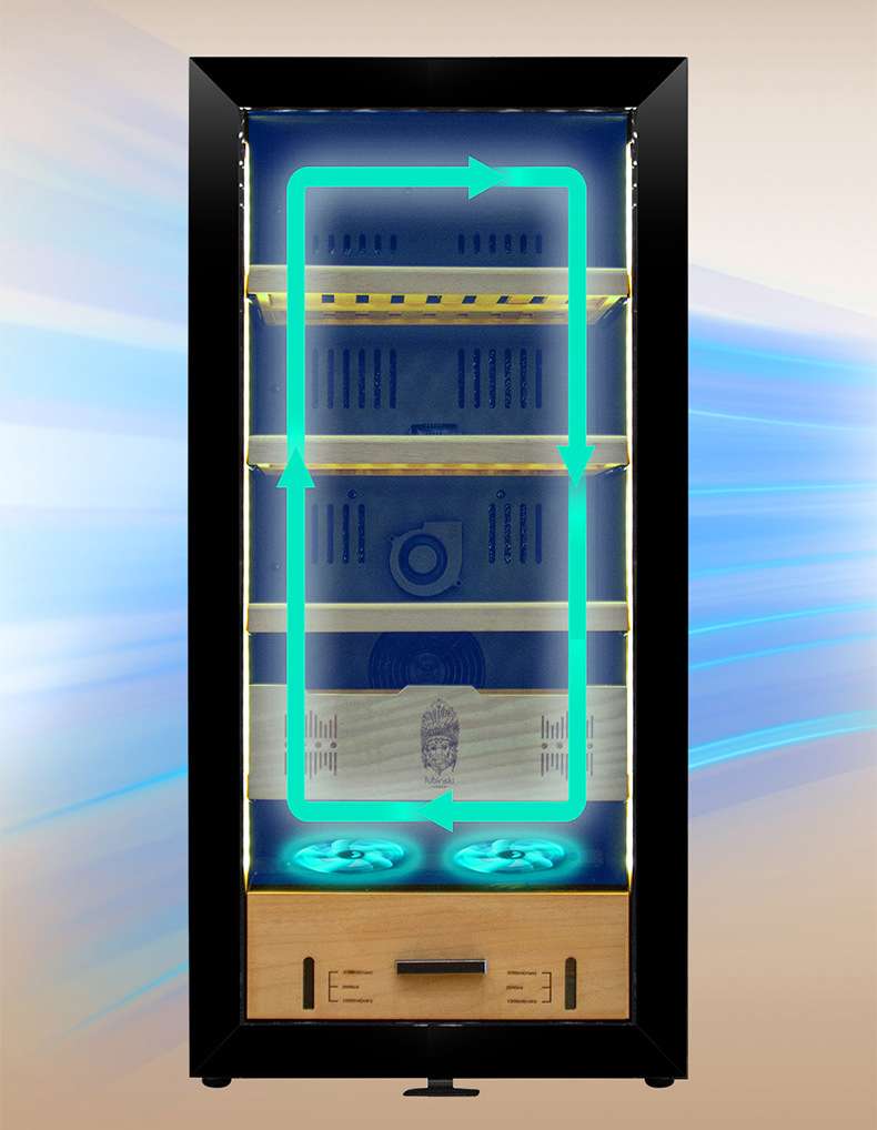 Tủ ủ xì gà chính hãng Lubinski 300-400 điếu LB9351