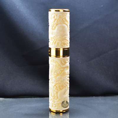 Ống đựng Cigar 1 điếu cao cấp khắc nổi tứ linh OX01